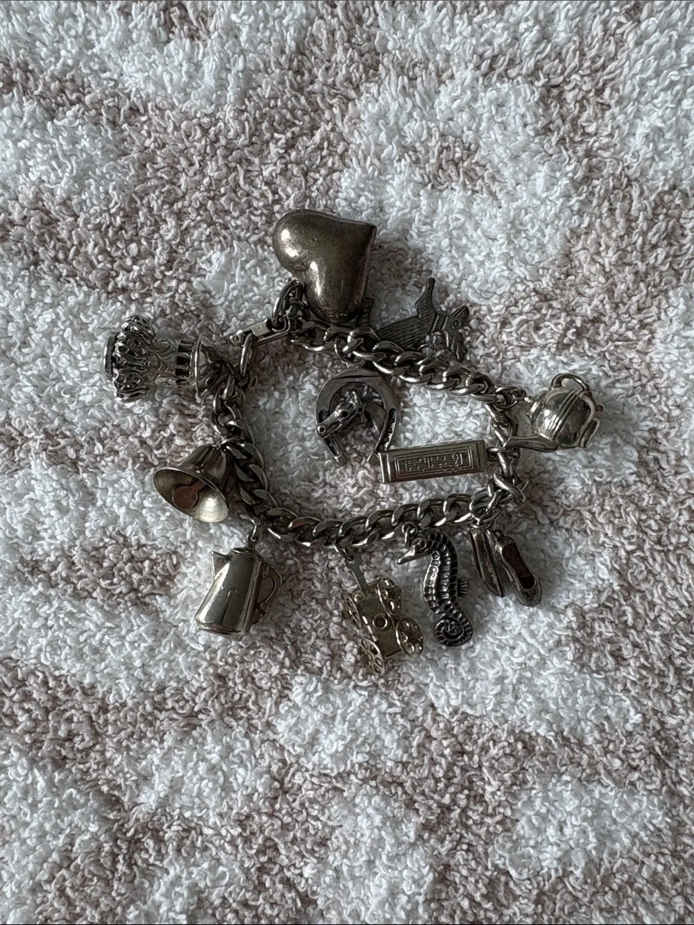 Vintage Charm Bracelet from unknown thrift store in Oregon